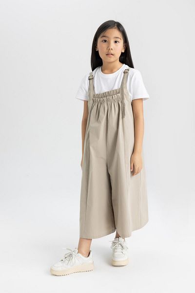 DeFacto Jumpsuit mit weitem Bein und verstellbaren Trägern für Mädchen - C4883a824sm