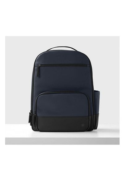 Skip Hop Navy Blue Flex Mother Baby Care Backpack