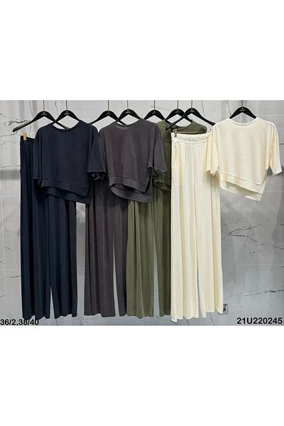 Lefon Asymmetrical T-shirt suit