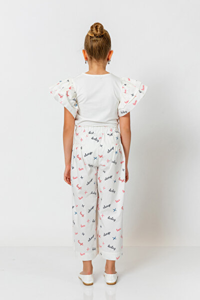 incity Girl's Ruffle Sleeve T-Shirt