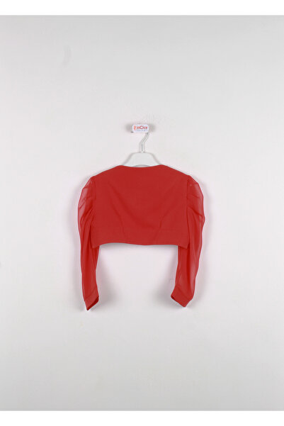 incity Girl's Tulle Sleeve Detailed Bolero