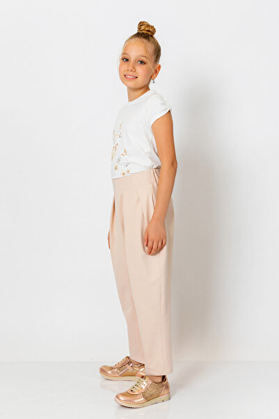 incity Girl's Slouchy Trousers with Elastic Waist