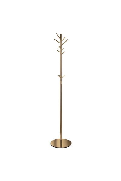 SYSTEM BANYO AKSESUARLARI Ayaklı Çoklu Askılık Gold Renk 1787x350x350 Mm