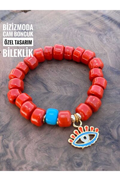 bizizmoda زجاج الطابق السفلي حبة سوار سحر الزجاج مطرز سوار