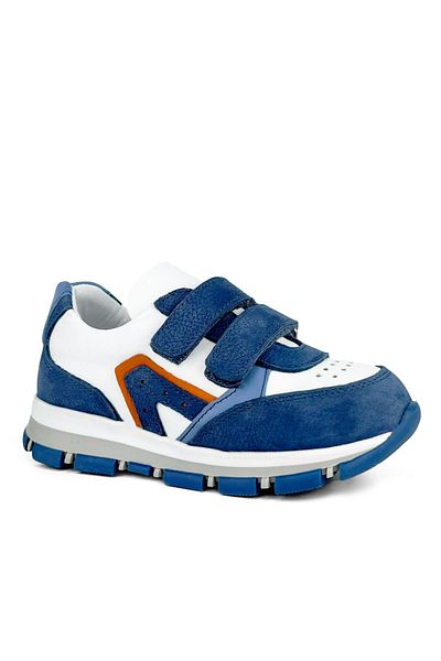 Cici Bebe Ayakkabı Genuine Leather Denim White Boys' Casual Shoes