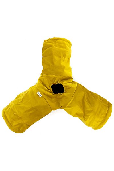 Dilekita Three-Way Foldable Velvet Cat Tunnel (Yellow)