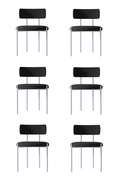 AVVİO Nevra  Beyaz 6 'lI Yemek Odası Sandalyesi Mutfak Masası  Cafe Restorant...