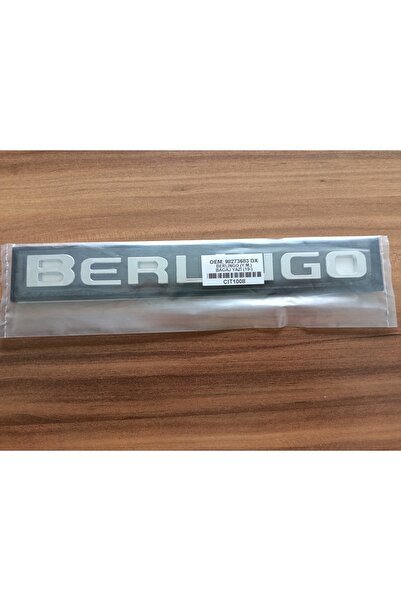 Passenger Car Oto Yedek Parça BERLİNGO BAGAJ YAZISI 2019 VE SONRASI CİTROEN B...