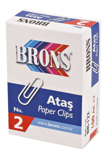 Brons Paper Clip No 2 Br-122