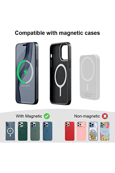Deppo Trend İphone 11/12/13/14/15/16 Plus/16 Pro Max Uyumlu Powerbank Şarj Aleti Magsafe Taşınabilir Şarj Cihazı