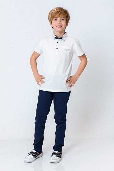 incity Μπλουζάκι με λαιμόκοψη Polo Boy's Paint Drop με λεπτομέρεια