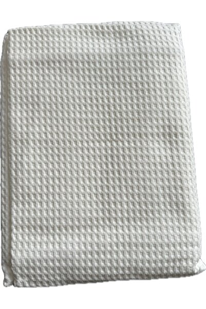 Taç Baby Pique Zorlutekstil - White, 100x150 cm, 100% Cotton