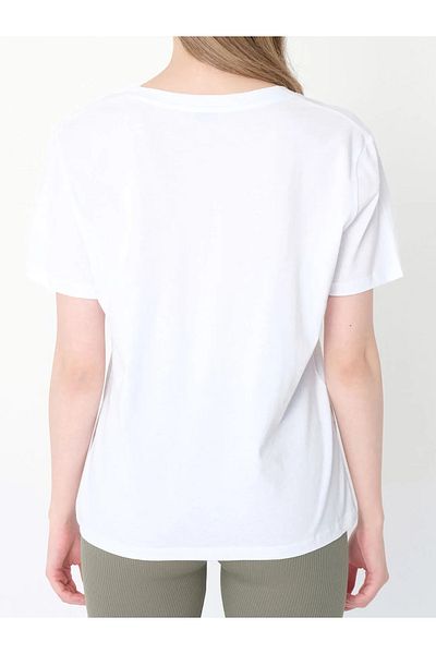 REFA COLLECTİON V-Neck Large Size T-Shirt