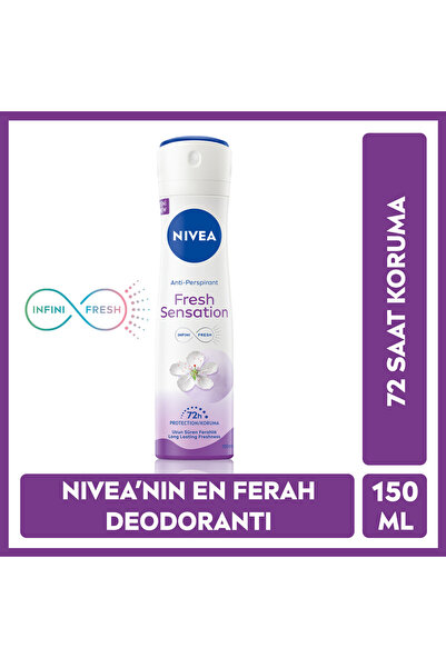 NIVEA Fresh Sensation Kadın Deodorant 150 Ml