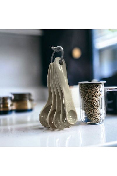 LUCKYHOMES 5-Piece Plastic Measuring Set - 1,25Ml,2.5Ml,5Ml,7.5Ml,15Ml Scales