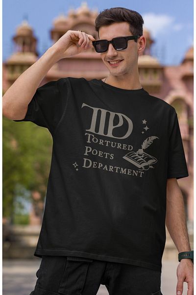 Fuddy Moda 2024 Album TTPD Taylor Swift tricou imprimat, tricou cu imprimeu Deparment Poeți sedentari pentru bărbați-femei