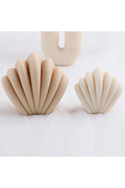 HogART Design İstiridye Mum & Sabun Silikon Kalıp