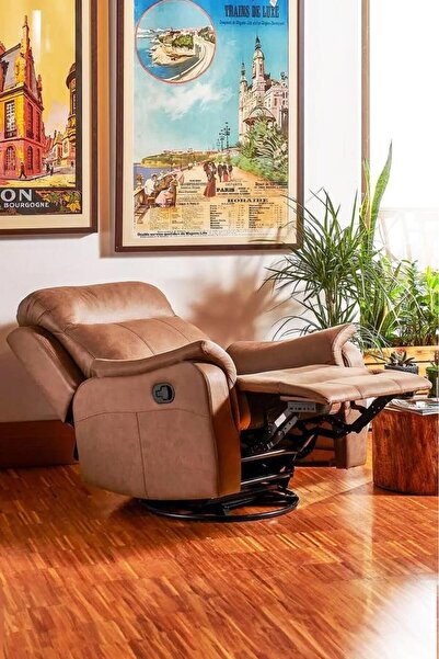 Niron Yatak Niron Boston Tv / Baba Koltuğu - Sallanan Dönen Ve Yatan Koltuk - Berjer