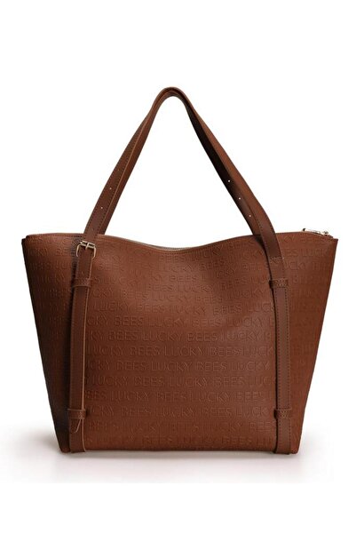 Lucky Bees Patterned Women's Hand and Shoulder Bag