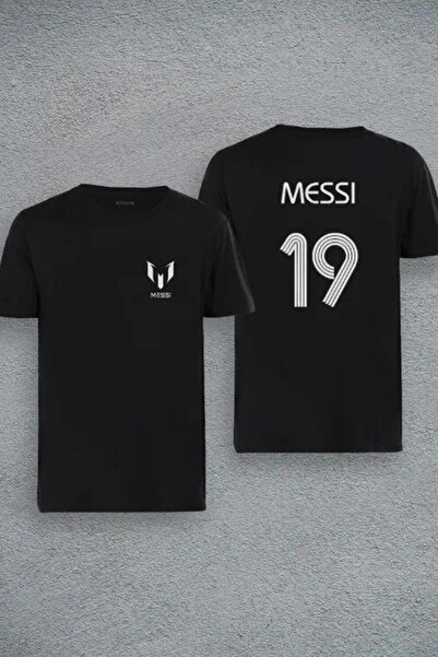 Massgai Unisex majica kratkih rukava sa Messi dizajnom, široka kroja, 100% pamuk