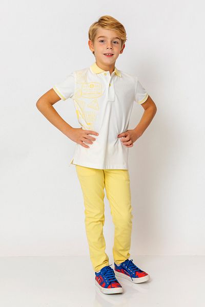 incity Boys' Slim Fit Paradise Fabric Trousers