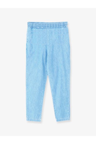 REFA COLLECTİON Plus Size Elastic Waist Jeans