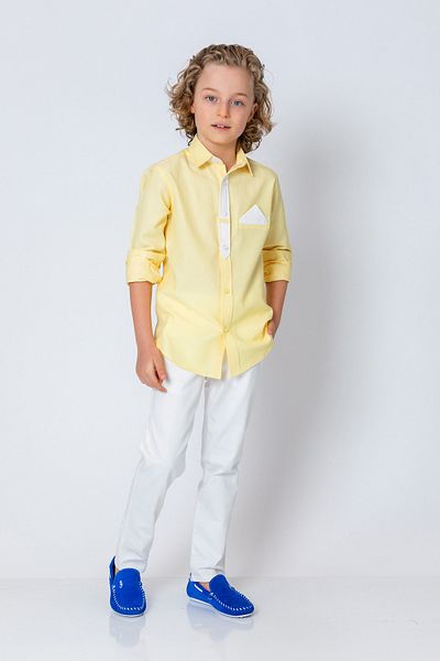incity Boy's Long Sleeve Stylish Shirt