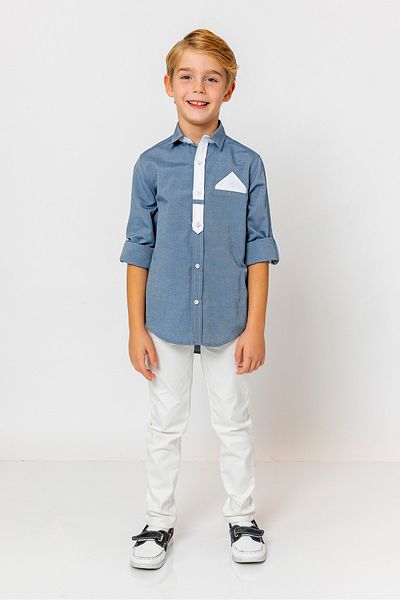incity Boy's Long Sleeve Stylish Shirt