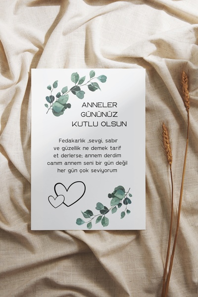 arl etiket tasarım dijital baskı merkezi بطاقة عيد الأم 9x15 سم 49 قطعة