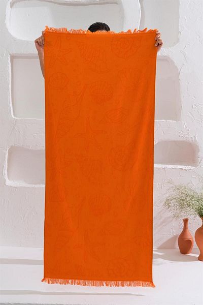 Homelover 100% βαμβάκι Peshtemal Tassel Detail Πετσέτα θαλάσσης Stella 70x150
