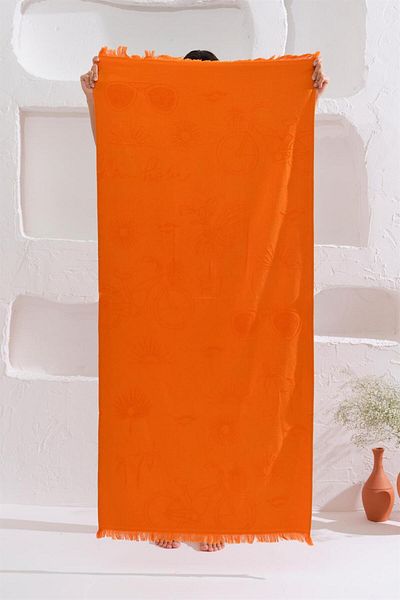 Homelover 100% βαμβακερή φούντα Peshtemal Λεπτομέρεια Πετσέτα θαλάσσης Sunyse 70x150