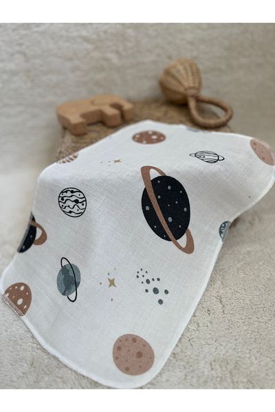 BabyKAR 100% Cotton 2 Layer Muslin Mouth Wipe