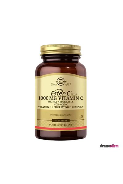 Solgar Ester-c Plus Vitamin C 1000 Mg 60 Tablets