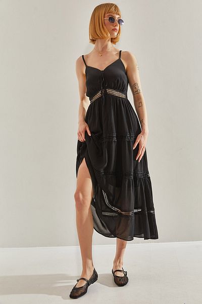 Bianco Lucci Tamara Guipure Λεπτομερές γυναικείο φόρεμα -60251074