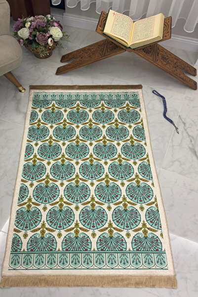 Homiko Covor de rugăciune imprimat digital cu motive turcești vechi - TLNMZ-051