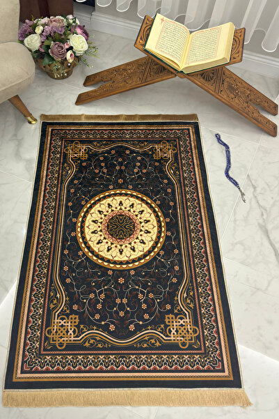 Homiko Covor de rugăciune imprimat digital cu motive turcești vechi - TLNMZ-077