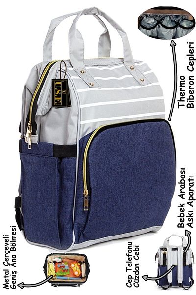 USF Baby Care Bag Organizer Functional Mother Baby Care Backpack