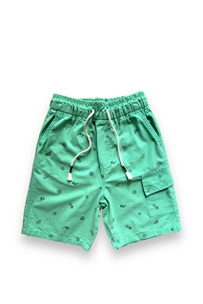 LİTTLE TORTOİSE Dečački Kargo džep komada Gabardin kratke hlače od tkanine