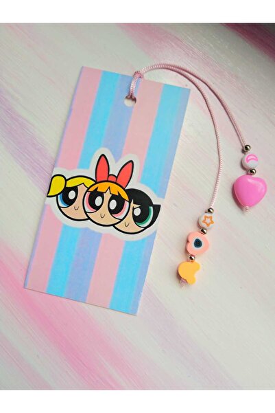 nasclaycollection Semn de carte pentru membrii grupului Powerpuff Girls