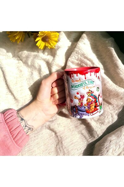 mug shop Mugsandmore Winnie The Pooh Tasarım Kupa-Hediye Kupa Bardak