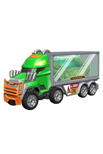 Genel Markalar Teamsterz Monster Moverz Sesli Ve Işıklı Timsah Kurtarma Kamyonu 40 Cm