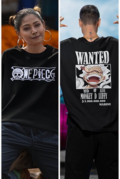 Fuddy Moda تي شيرت مطبوع عليه قرد D لوفي للجنسين، تي شيرت أنيمي مطبوع عليه قط...