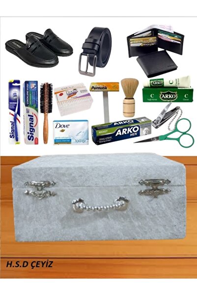 Hasret Çeyiz شباشب مستحضرات التجميل للعريس - صندوق المهر، صندوق المكياج 1418