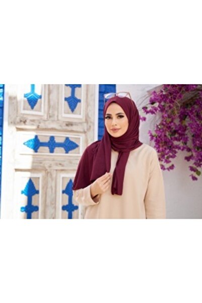 Naciye Sultan Jersey Shawl Cherry