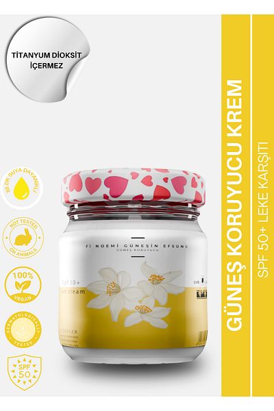 Fi Noemi High Protective SPF 50 Face Sunscreen - Anti-Blemish, For Normal and Dry Skin