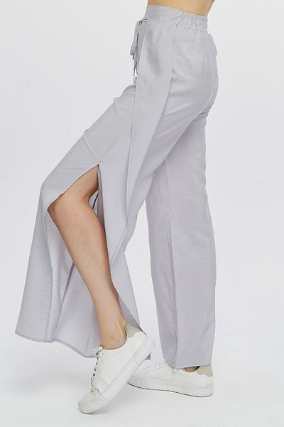 BAJAR Zippered Side Panel - Slit Detailed Trousers
