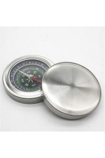 NEWBRENDHOME 1Pc Portable Camping Survival Compass - for Hiking, Navigation and Hand