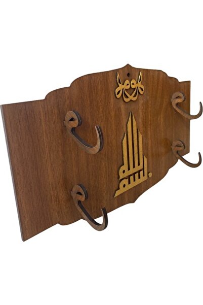 SEGAH TASARIM Ney Standı - Özel Tasarım El Yapımı Ney Askısı 2 Ney Kapasite