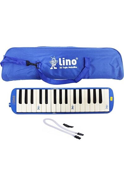 Segah Müzik Lino 32 Tuşlu Melodika Bez Çantalı Lacivert Renk