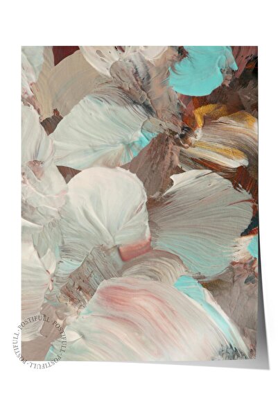 Postifull Pictură cu poster fără cadru, poster de perete, imprimare artistică HD, texturi organice, Maximalist nr: 227